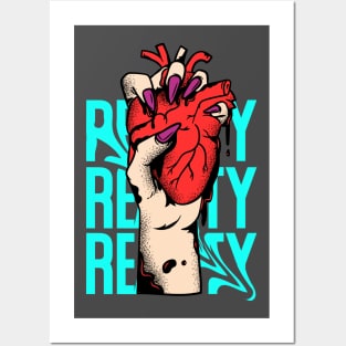 Heartbreak Streetwear Urban wear Posters and Art